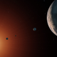 Artist’s depiction of TRAPPIST-1. (Image: NASA)